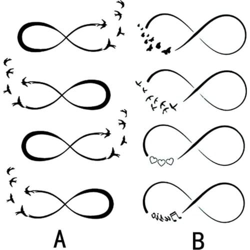 Personalized tattoo stickers Small fresh stickers Disposable tattoos