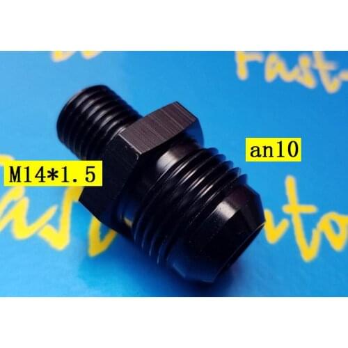 Male M14 P1.5 M14 * 1.5 M14*1.5 14*1.5 to 10an an10 an 10 male adaptor adapter Fitting