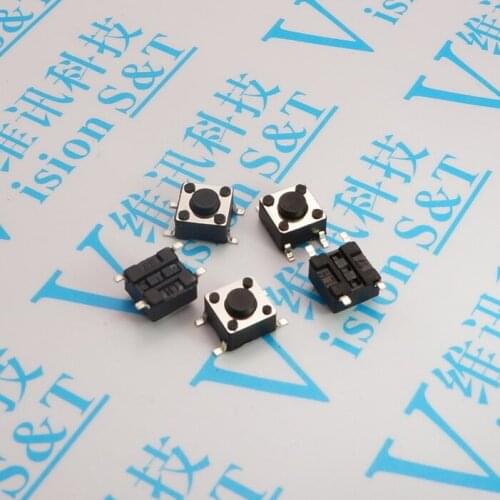 200pcs 6x6x5mm SMD Tactile Tact Mini Push Button Switch/ Micro Switch Momentary