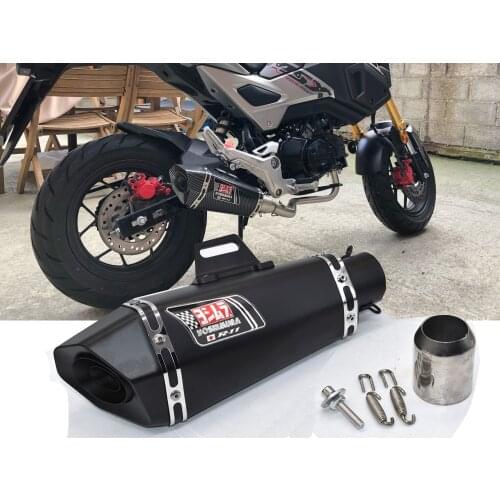 Slip on Universal Yoshimura Motorcycle Exhaust Pipe Muffler Escape for FZ1 FZ8 R3 R6 R15 ZX6R ZX10 Z900 CBR1000 GSXR1000 600 700