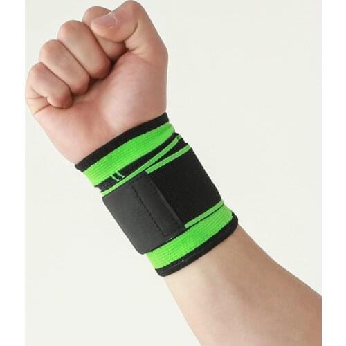 1pcs Elastic Bandage Wrist Support Wrist Brace Wraps for Weightlifting Fitness Sport Wristband Straps Gym Wrist Band Protector