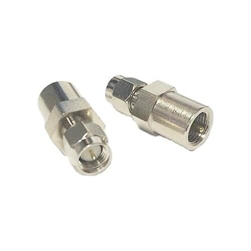 1pc NEW SMA Male Plug to FME Male Plug RF Coax Adapter Modem Convertor Connector Straight Nickelplated wholesale