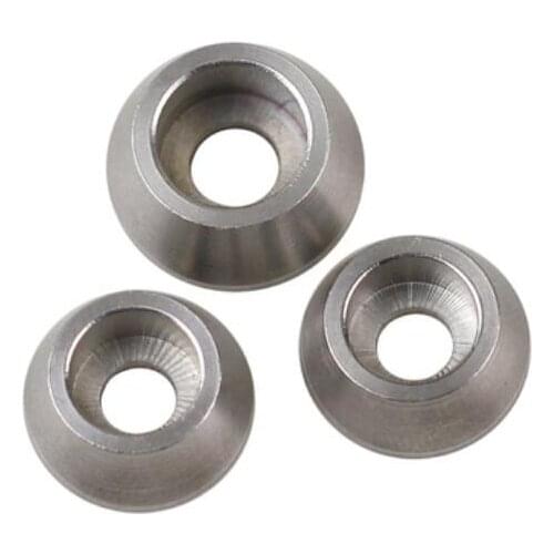 2pcs M2 M2.5 M3 M3.5 M4 M5 M6 M8 M10 hex washer conical cup head gaskets hexagon spacer stainless metal 3mm-12mm thickness