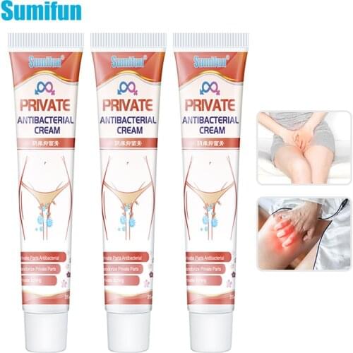 3Pcs Sumifun Bacteriostasis Ointment Remove Odor Underarm Private Parts Dermatitis Eczema Anti-inflammatory Pruritus Herb Cream