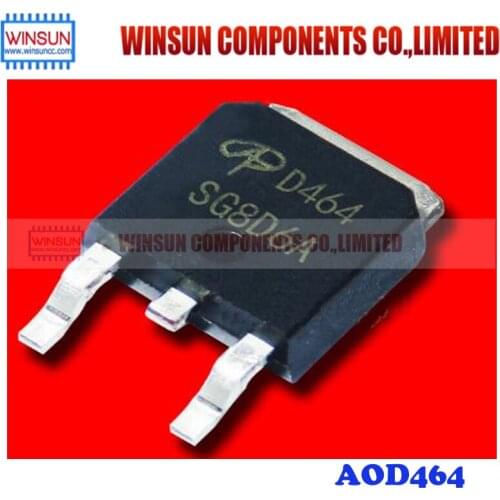 50PCS AOD464 D464 TO-252 Brand New