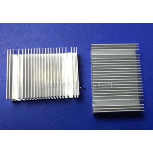 Free Ship High Power Amplifier Module Electronic Chip Cooling Aluminum Radiator fin 70*20*50mm dense tooth Radiator Heatsink