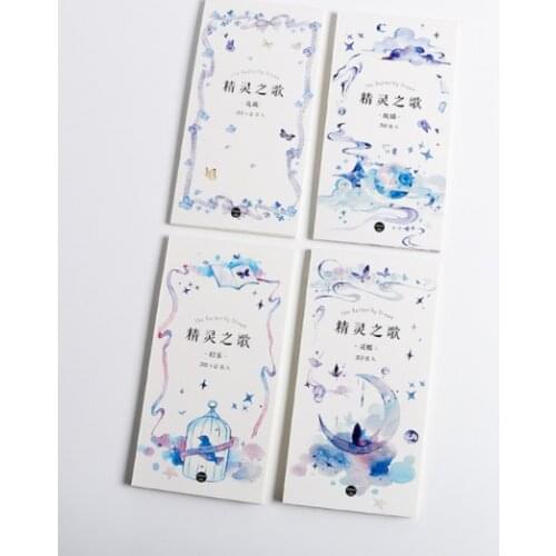 Vintage painting note pad memo pad(1pack=30pieces)