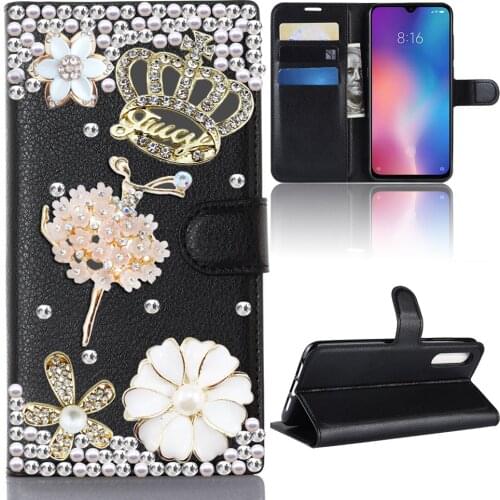 For Xiaomi Mi CC9 CC 9 SE 8 Car Magnetic Ring Leather Case for Mi8 Mi9 Lite 6X A2 CC9e CC 9e Redmi 5 Plus 8A Note 5 7 8 10 Pro