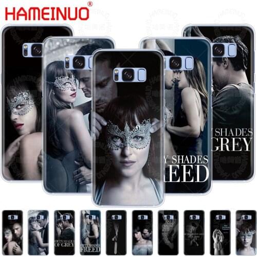 HAMEINUO Fifty Shades Darker cell phone case cover for Samsung Galaxy S9 S7 edge PLUS S8 S6 S5 S4 S3 MINI