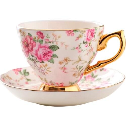 Ceramic Coffee Mugs Breakfast Milk Tea Cup Drinkware With Tray & Spoon Kitchen Drinking Utensils Gift Box Packaging Wedding Gift