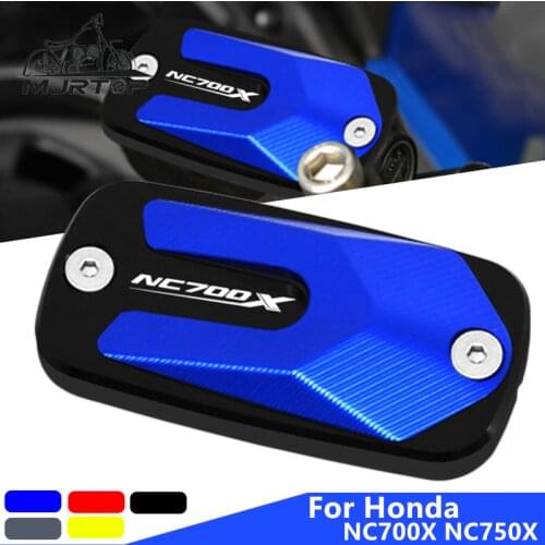 Motorcycle CNC Front Oil Cup Cover Brake Fluid Reservoir Cap Tank Cover For Honda NC700X 2012-2017 NC750X 2012-2019 nc700x 750x