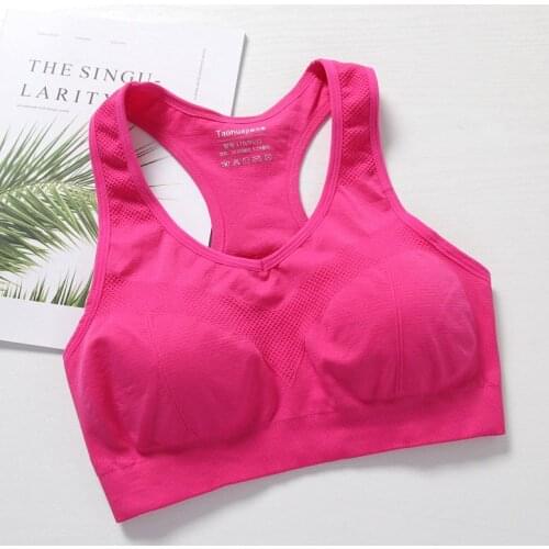 Fashion Beauty Back Fitness Refreshing Wrapped Chest Underwear Hive Shockproof Female Bra Womens Brassiere Active Clothing