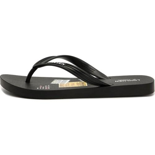 Summer Mens Trend Outdoor Thick-Soled Rubber Sandals Wear Quick-Drying Deodorant Beach Shoes Non-Slip Wear-Resistant Flip-Flops