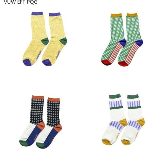 Girl socks cute independent design fairy tale series summer color illustration sock harajuku women