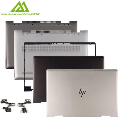 NEW Original LCD Back Cover/Hinges For HP ENVY X360 15-BP 15M-BP 15M-BQ 4600BX0G000 4600BX0H000 924344-001