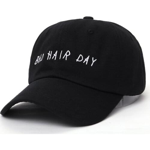 VORON new Bad Hair Day Adjustable Baseball Cap Unstructured Dad Hat - 100% Cotton fashion snapback cap hats