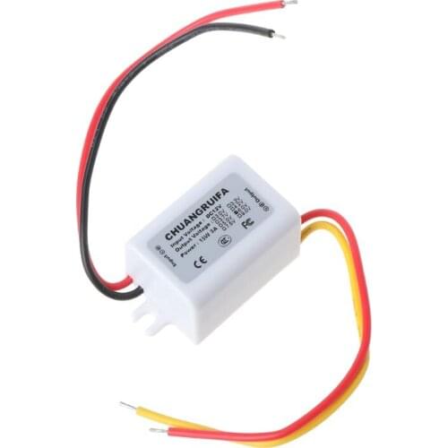 1pc Converter New Waterproof DC Converter 12V Step Down to 6V 3A 15W Power Supply Module