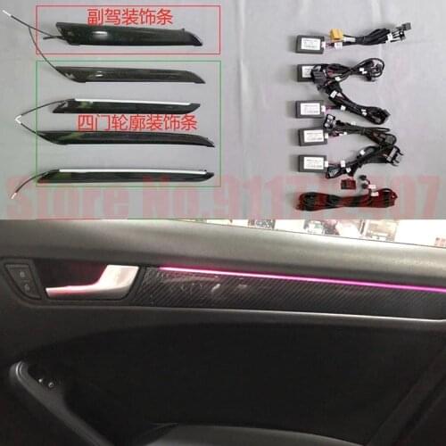 Original factory 1:1 model LED ambient light For Audi Q3 2013-2018 Interior Atmosphere Light central light MMI control