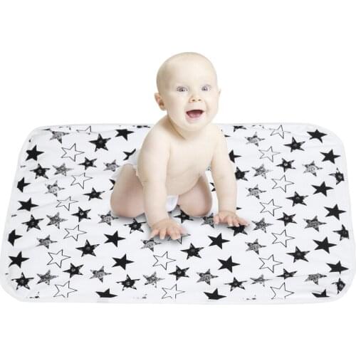 New Newborn Baby Bed Sheet Bedding Set 55x75cm for Newborn Crib Sheets Cot Linen Cotton Printing Baby Blanket Baby Crib Sheets