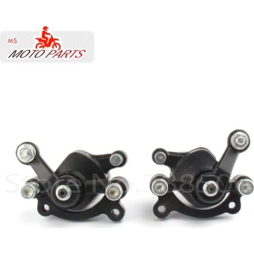 Front Rear Disc Brake Caliper for 2 Stroke 33cc 43cc 49cc Mini Moto Kids Dirt Pocket Bike ATV Quad Go Kart Gas Scooter