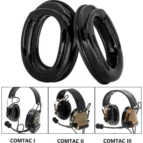 TCIHEADSET PELTOR COMTAC Sightlines Gel Ear Pads for COMTAC I II III Tactical Headset Noise Reduction Hunting Shooting Headset