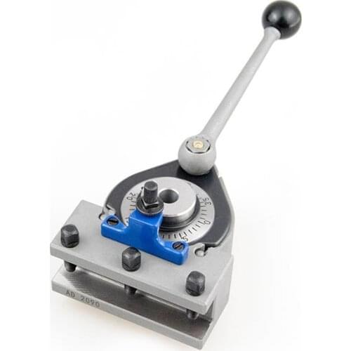 TOOA1 Lathe Swing Dia.150~300mm Quick Change Tool QCT Post Turret Kits include 1pcs tool post+5pcs Tool Holders