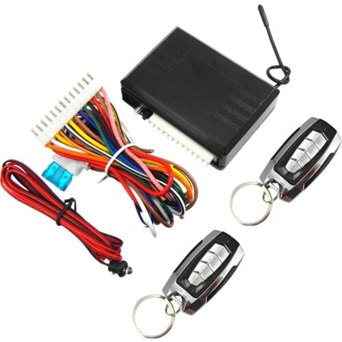 Universal Car Alarm Systems Auto Remote Central Door Locking Keyless Entry