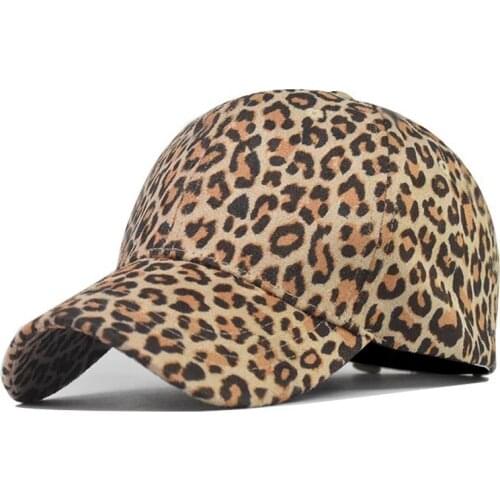 Summer Leopard Print Baseball Cap For Women Casual Adjustable Outdoor Cap Hip Hop Snap back Gorras Hombre hats Bone