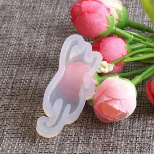 1PC Small Cat Fondant Mould Cake Decorating Gift Silicone Cake Mold For Jewerly