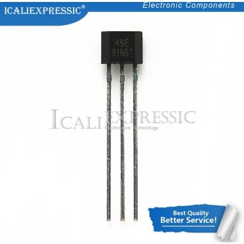 10PCS SS49E S49E 49E Hall element OH49E Hall sensor Hall Effect Sensor In Stock