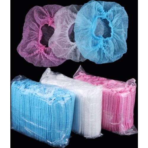 100pcs Microblading Accesories Permanent Makeup Disposable Hair Net Caps Sterile Hat For Eyebrow Tattoo