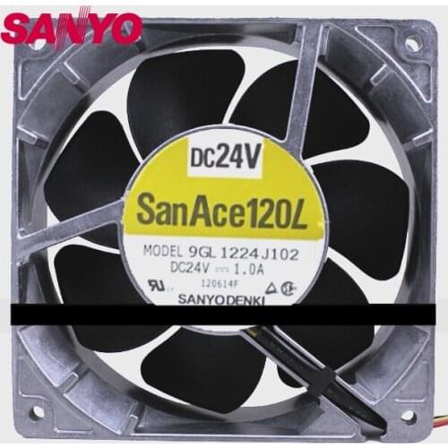 12038 1.0A 24V 12CM 120mm aluminum frame large air volume inverter fan 9GL1224J102 cooling fan