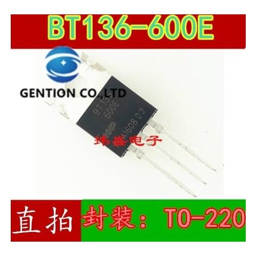 20PCS BT136-600E TO-220 BT136 in stock 100% new and original