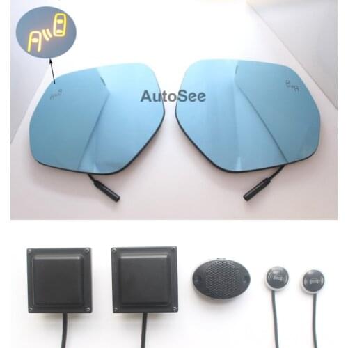 2018 for Honda HRV BSD BSM blind spot monitoring 24GHZ Radar Microwave Sensor Mirror light alarm Lane change LED warning