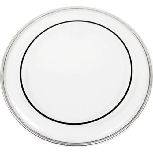 22 24inch transparent double drum skin drum head the outermost layer of skin sound controlled Jazz Drum oil skin optional