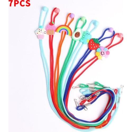 5 Pack Face Mask Lanyard Adjustable Length Mask Rope for Adults Kids Mask Holder Comfortable Face Mask Strips Sujeta Mascarillas