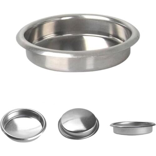 51MM Blind Filter Basket Convenient Easy to Use Stainless Steel Heat-resistant Mini Blind Portafilter Tool