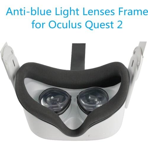 Anti-blue Light Lenses for Oculus Quest 2 VR Glasses Combo Magnetic Eyeglass Frame Clip for Oculus Quest 2 Glasses Accessories