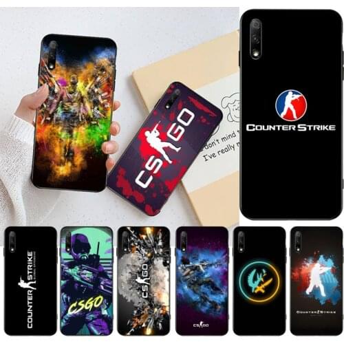 YJZFDYRM Counter Strike CS GO Soft Phone Case Capa For Huawei Nova 6se 7 7pro 7se honor 7A 8A 7C Prime2019