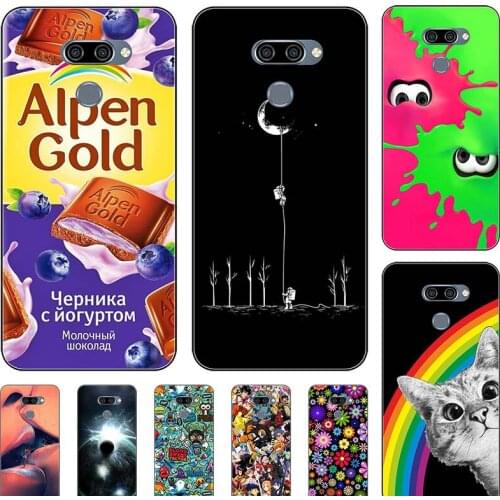 Phone Case For LG K40S K 40S K40 S Wristband Lanyard Silicone Phone Holder Waterproof Dirt-resistant Back Cover TPU
