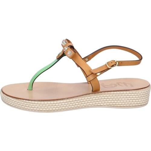 EDDY DANIELE women sandals Brown