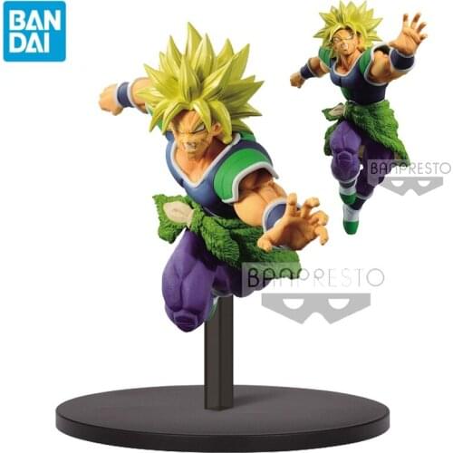 Original Bandai Dragon Ball Z Anime Figure Broli Dragon Ball Series Model Anime Action Figures Toys for Children Birthday Gift