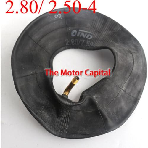 Good quality QIND 2.80/ 2.50-4 Inner TUBE Bent Valve Gas Electric Scooter Bike QIND Tire