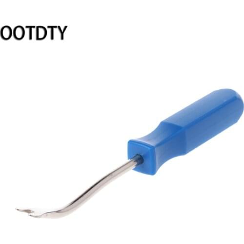 OOTDTY Car Door Interior Trim Clip Panel Upholstery Fastener Clip Remover Tool Screwdriver Nail Puller #1