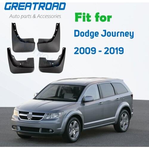 Molded Car Mud Flaps For Dodge Journey Fiat Freemont Mudflaps Splash Guards Mudguards 2009 - 2019 2015 2016 2017 2018