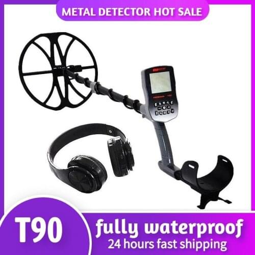 Gold Hunter T90 Portable Underground Gold Metal Detector High Sensitivity Treasure Hunter Pinpointer Gold Detector