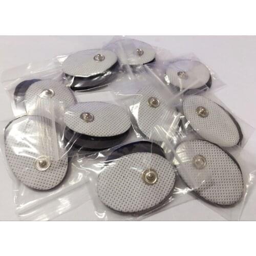 100Pcs 3.5mm Plug Reusable Gel Electrode Pads For Nerve Muscle Stimulator Tens Pulse Acupuncture Machine Slimming Massage Patch