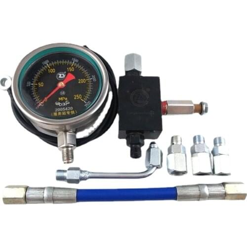 250mpa with Automatic Pressure Relief 400mpa Diesel Common Rail Pump Plunger High Pressure Test Tool Sets
