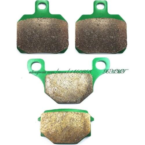Brake Pads Set For Rieju Mrt50 Mrt 50 Pro Supermotard Competizione 2008 & Up/ Marathon 125 Pro Supermotard 2008 & Up