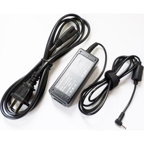 New 19V 2.1A 40W AC Adapter Battery Charger Power Supply Cord For Asus Eee PC 1001PX-EU27-BK 1005HAG 1005HR 1106HA 1015 1015PED